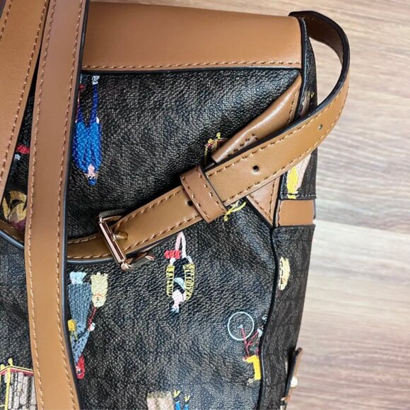 Michael Kors Rhea Leather Backpack (Like New Condition) main image 7